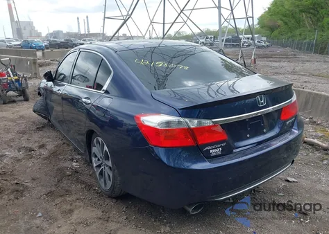 2014 Honda Accord Sport z USA, uszkodzony, nr VIN 1HGCR2F50EA227418